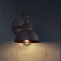 Iron Semicircle Garden Outdoor Light