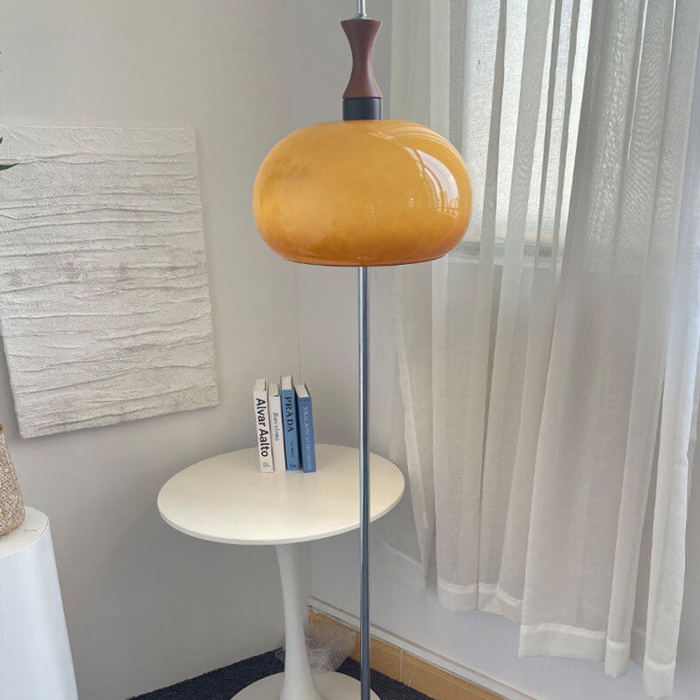 Gradient Glass Sphere 2-Light Floor Lamp