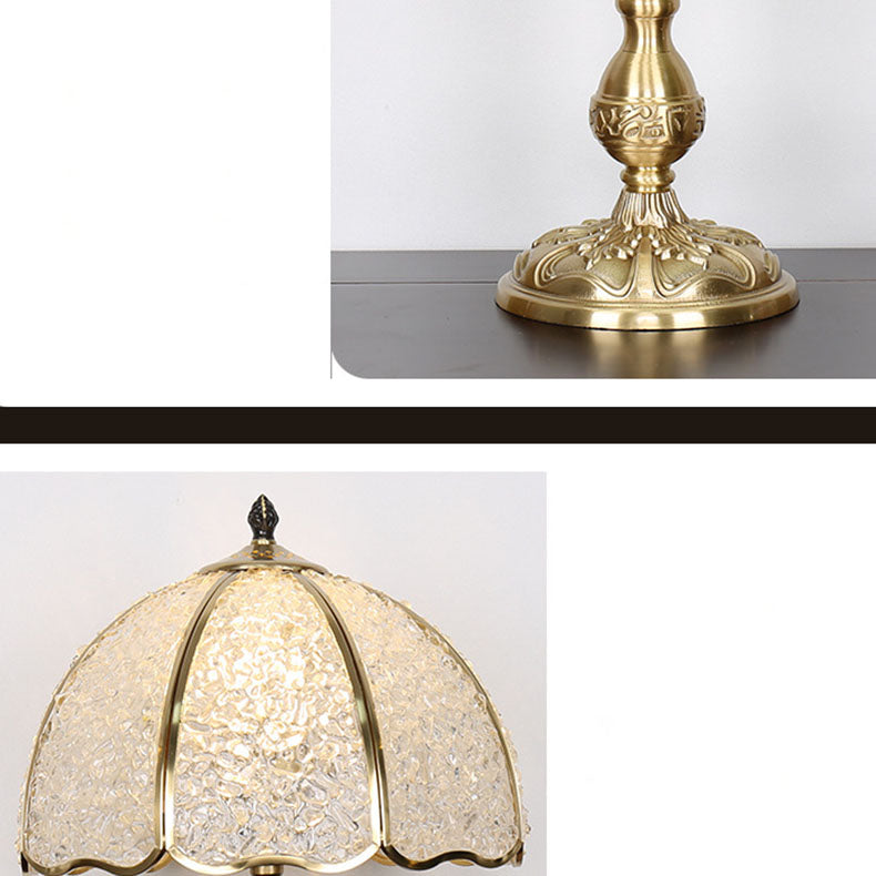 Umbrella Half Circle Full Table Lamp