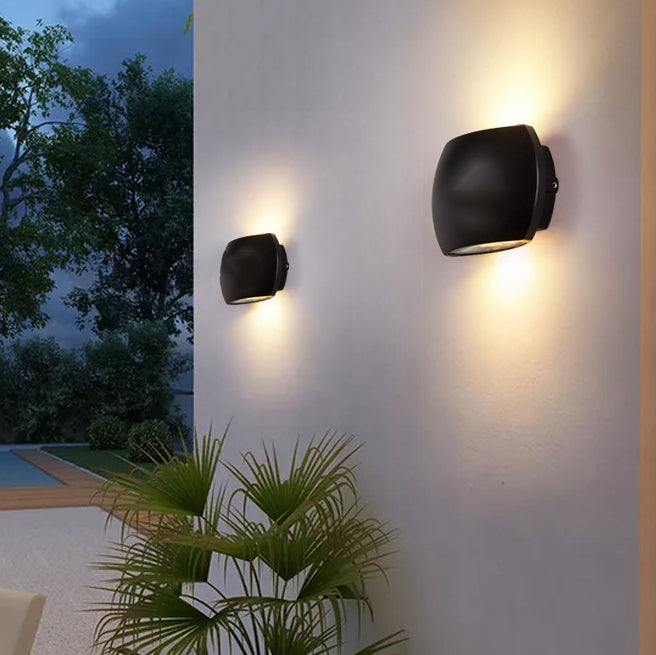 Semicircle Aluminum Garden Outdoor Light