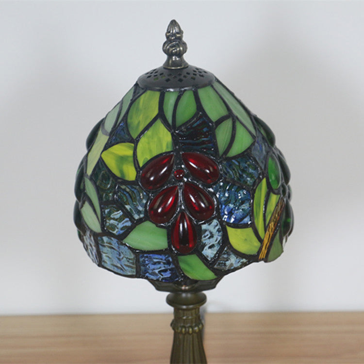 Grape Fruit Stained Glass Table Lamp