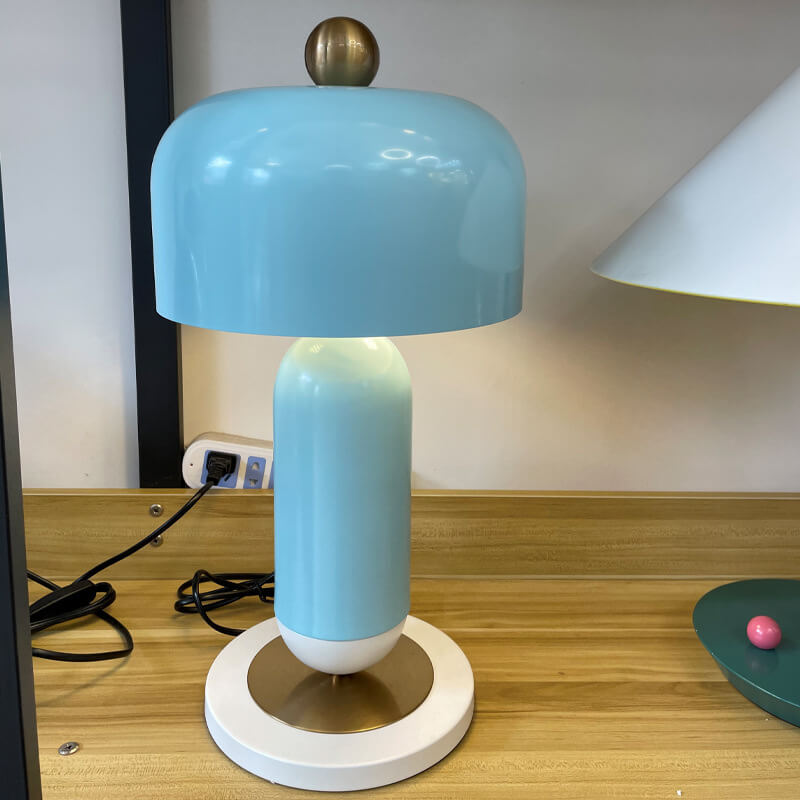 Hardware 2-Light Table Lamp