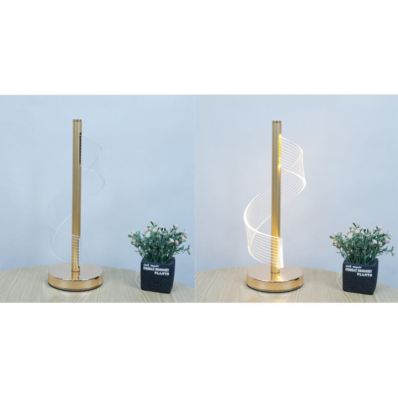 Acrylic Curve Table Lamp