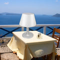 Powered Cone Induction Table Lamp