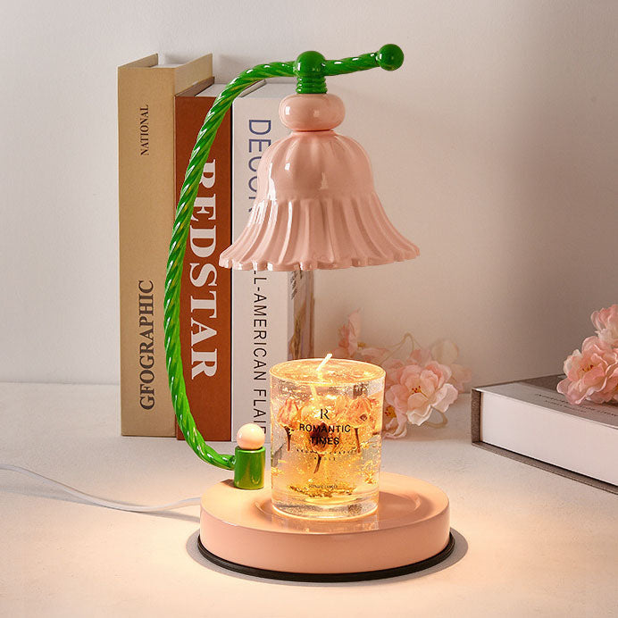 Hardware Flower Shape Melting Table Lamp
