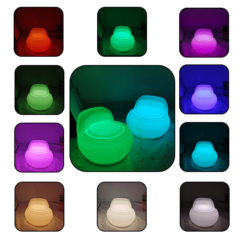 Silicone Sofa Shape Pat Table Lamp
