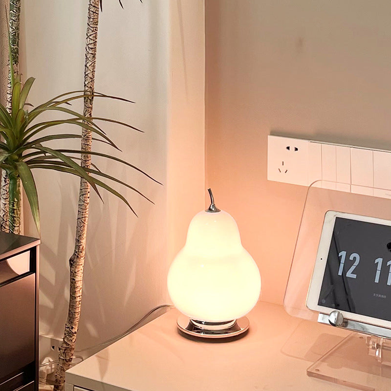 Pear Hardware Glass Living Table Lamp