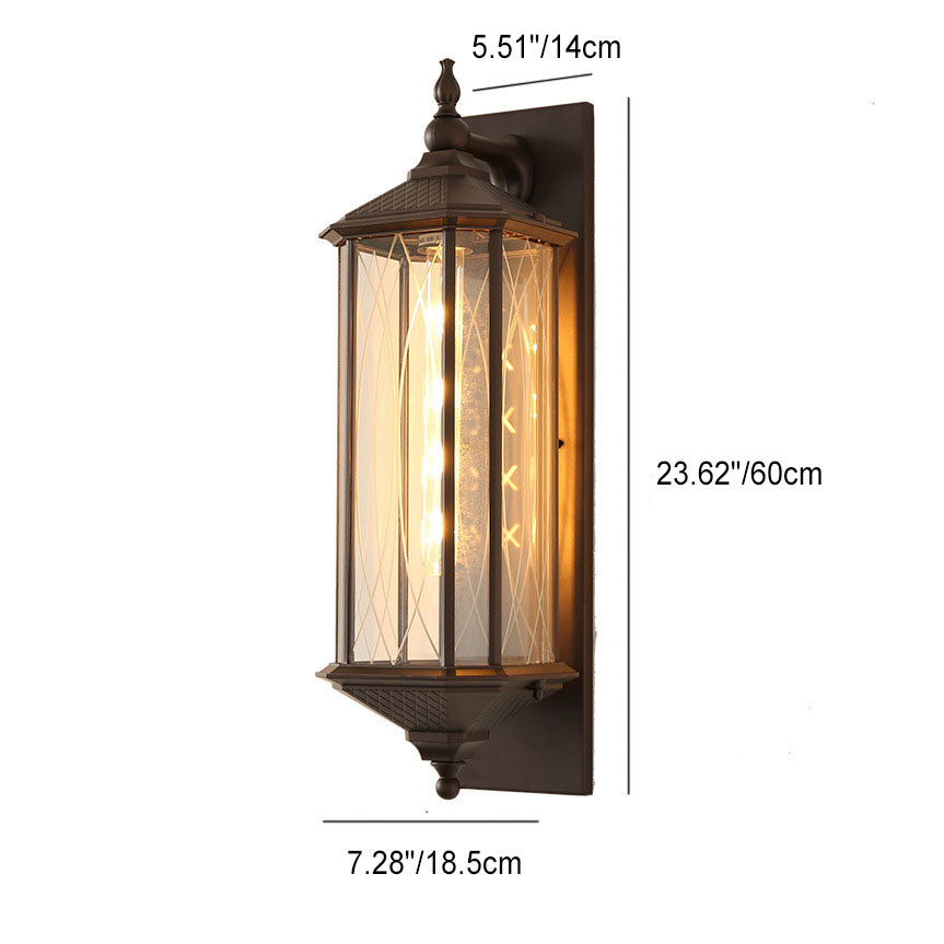 Transparent Cage Outdoor Light