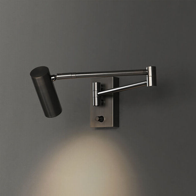 Copper Rotatable Eye Protection Wall Lamp