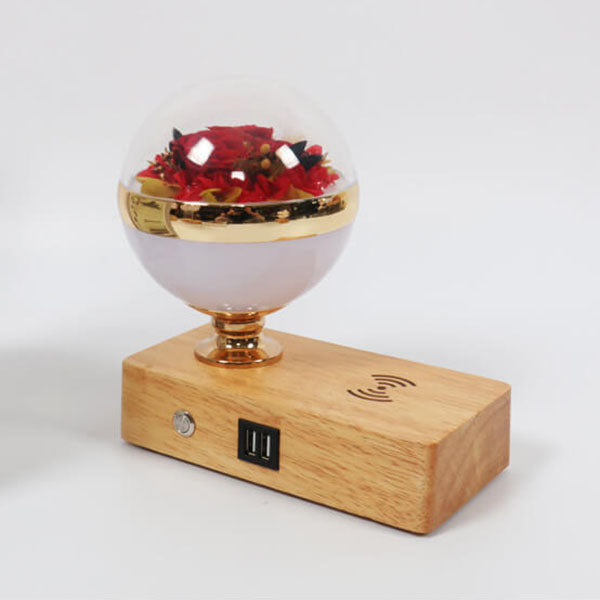 Permanent Flower Night Smart Table Lamp