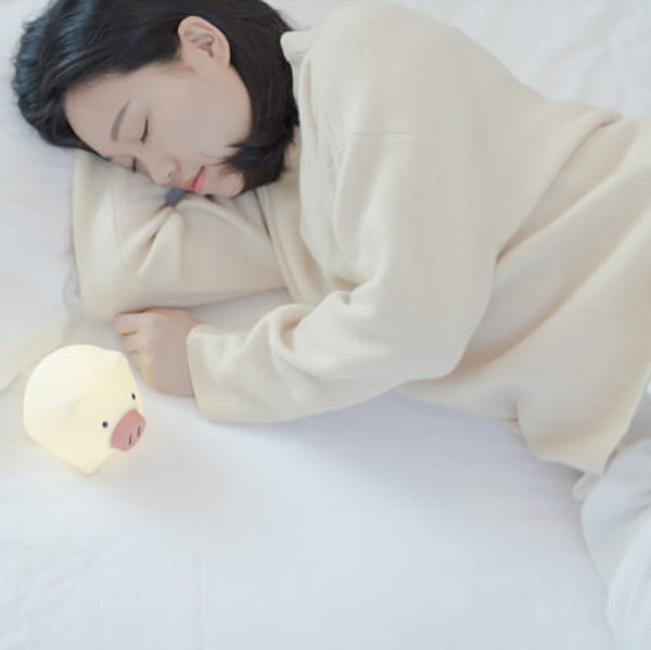 Cute Pig Touch Timer Table Lamp