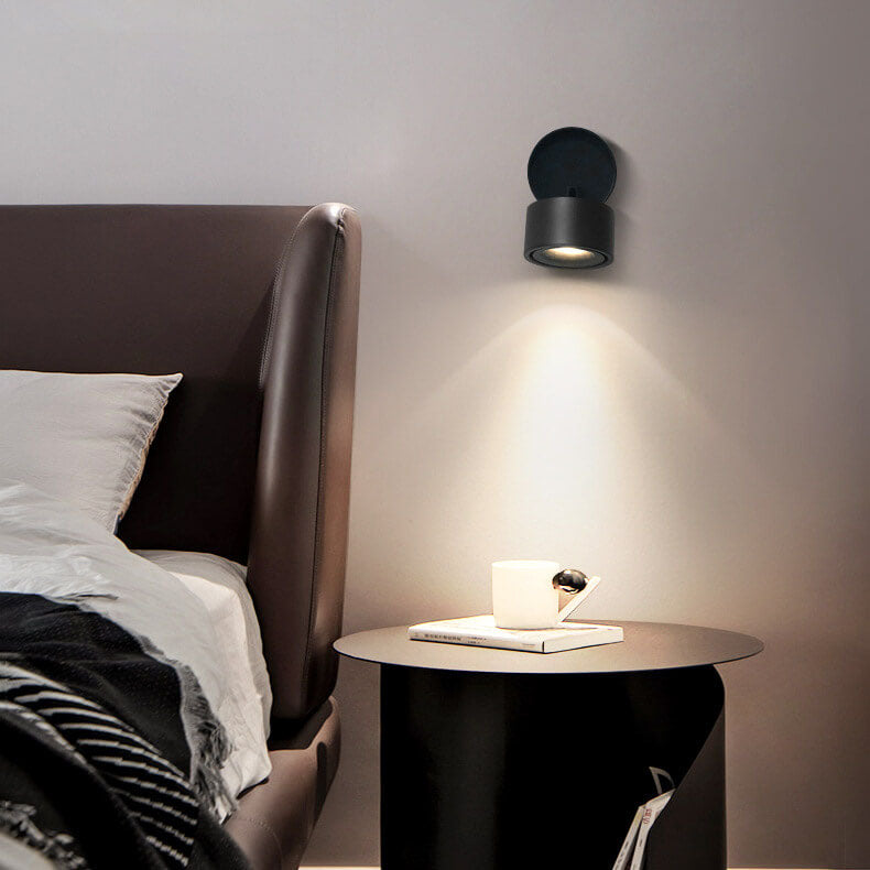 Round Rotatable Folding Wall Lamp