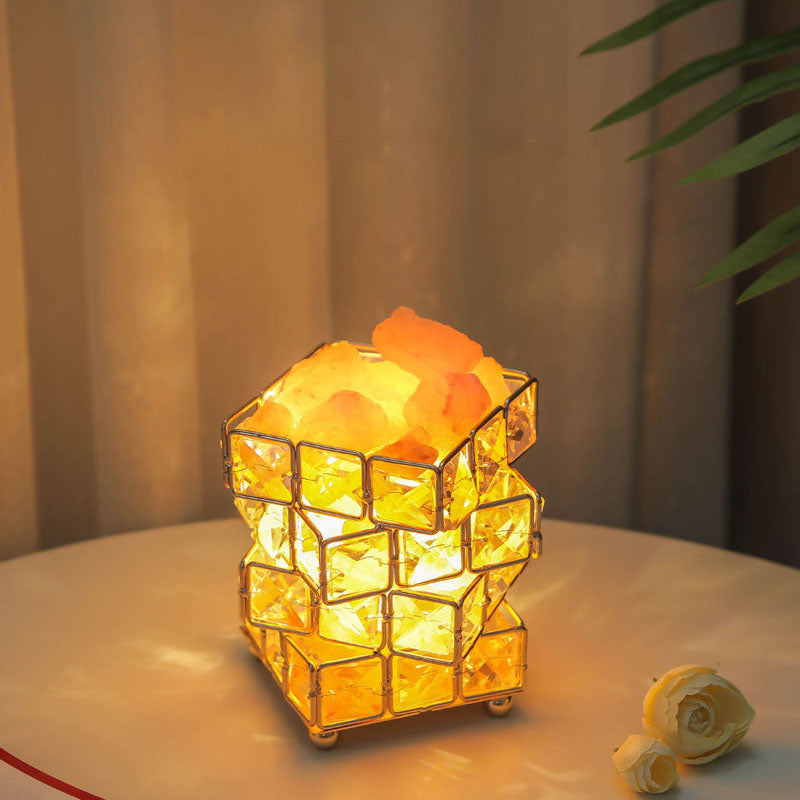 Hardware Cube Bedroom Table Lamp