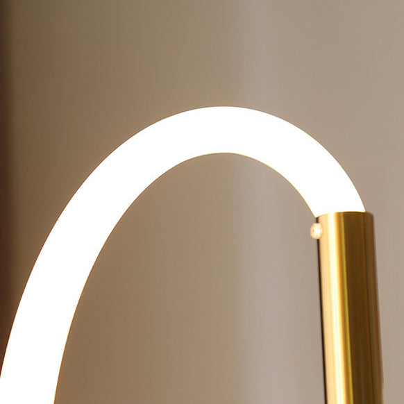 Line Iron Silicone Living Floor Lamp
