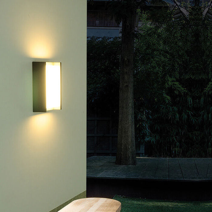 Square PC Patio Outdoor Light