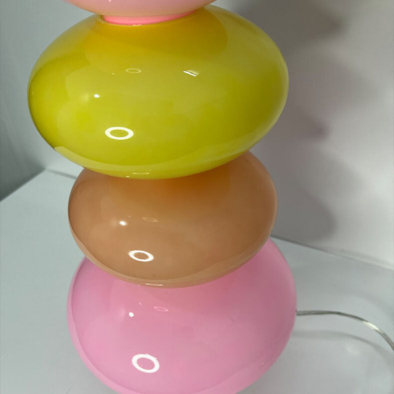 Macaron Rainbow Candy Gourd Table Lamp