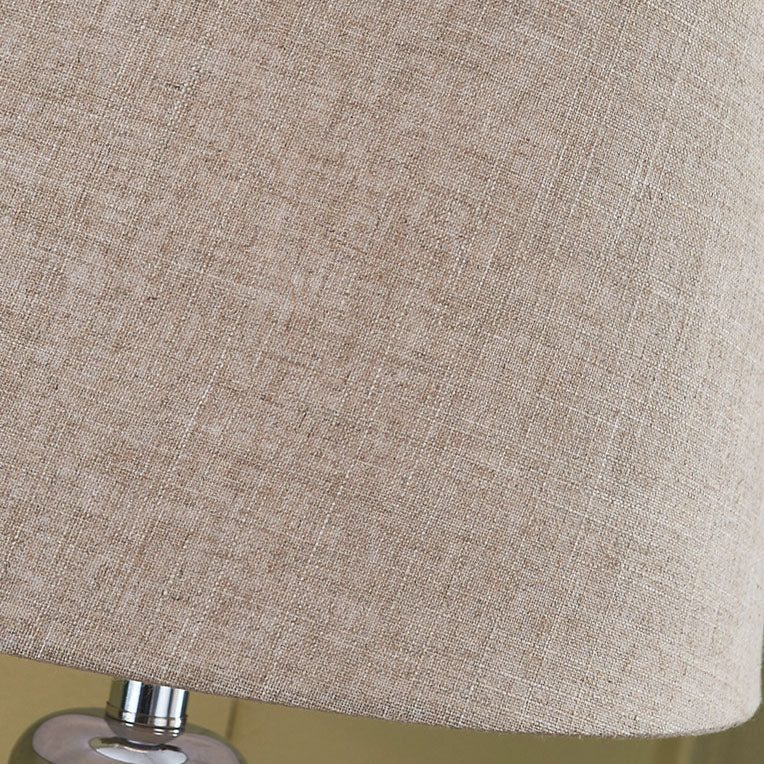 Solid Color Ceramic Fabric Floor Lamp