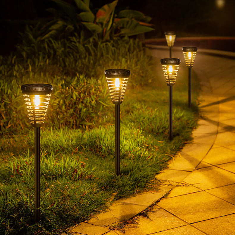 Plastic Cone Ground Insert Outdoor Light