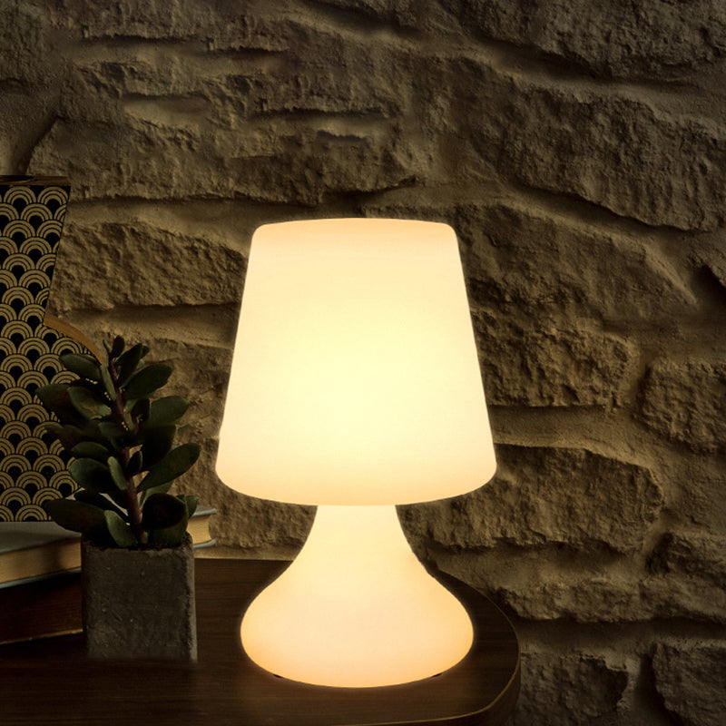 PE Cup Shape Table Outdoor Light