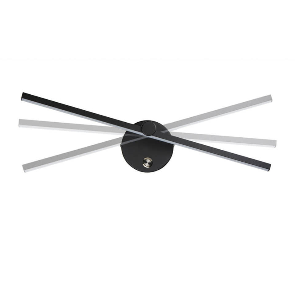 Aluminum Long Bar Switch Wall Lamp