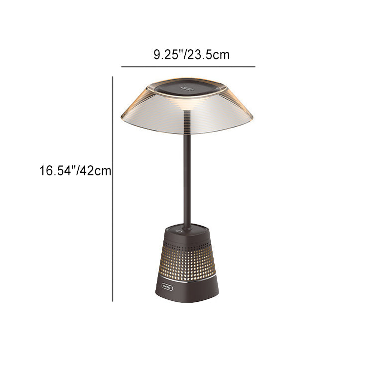 ABS Metal Geometric Prism Table Lamp