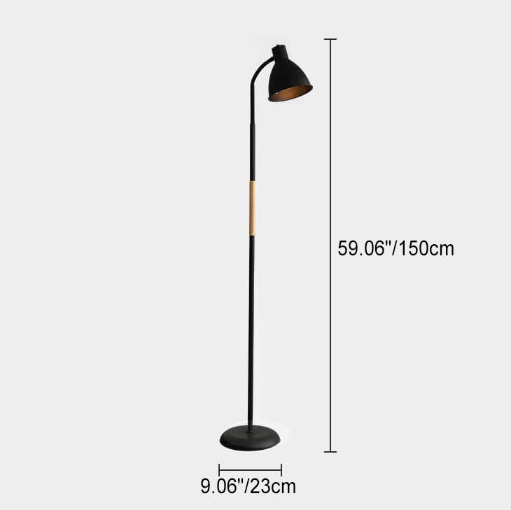 Nordic Minimalist Iron Cone Floor Lamp