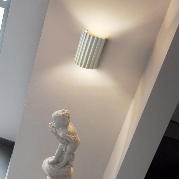 Resin Tiles Bedroom 2-Light Wall Lamp