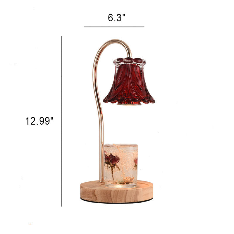 Classical Bellflower Melting Wax Table Lamp