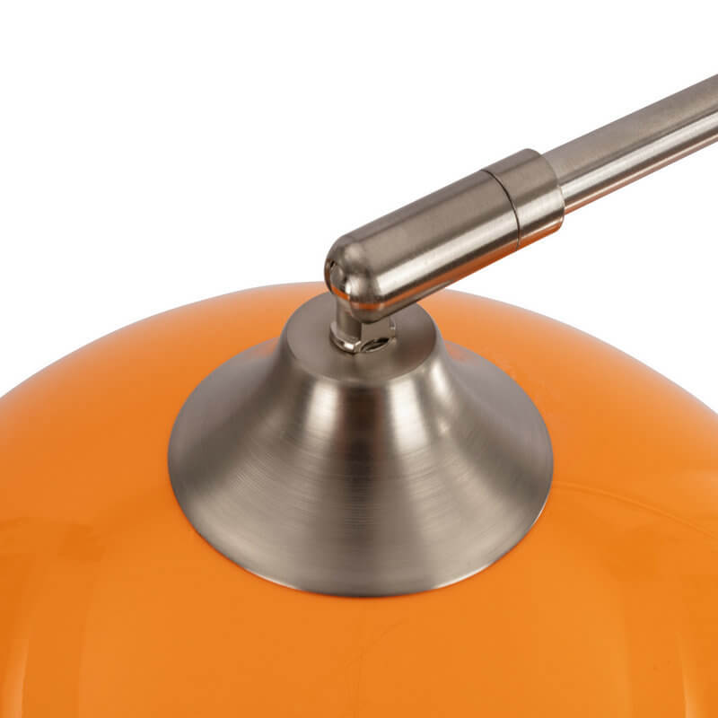 Modern Globe Acrylic Shade Floor Lamp