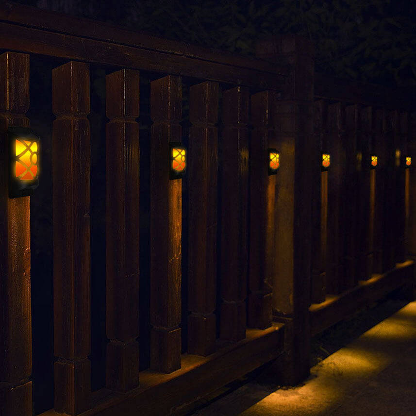 Flame Half Column Sensor Outdoor Light