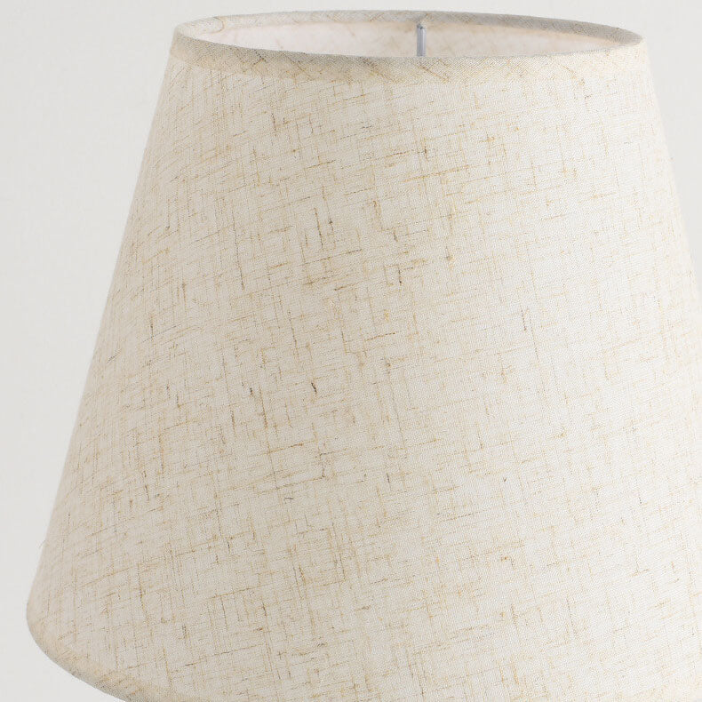 Pure Black White Iron Table Lamp
