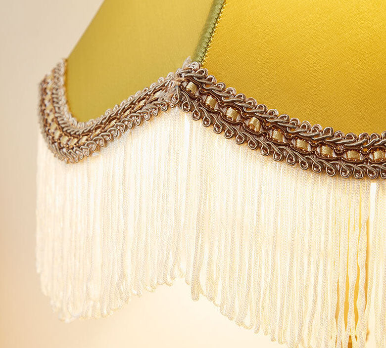 Court Tassel Copper Table Lamp