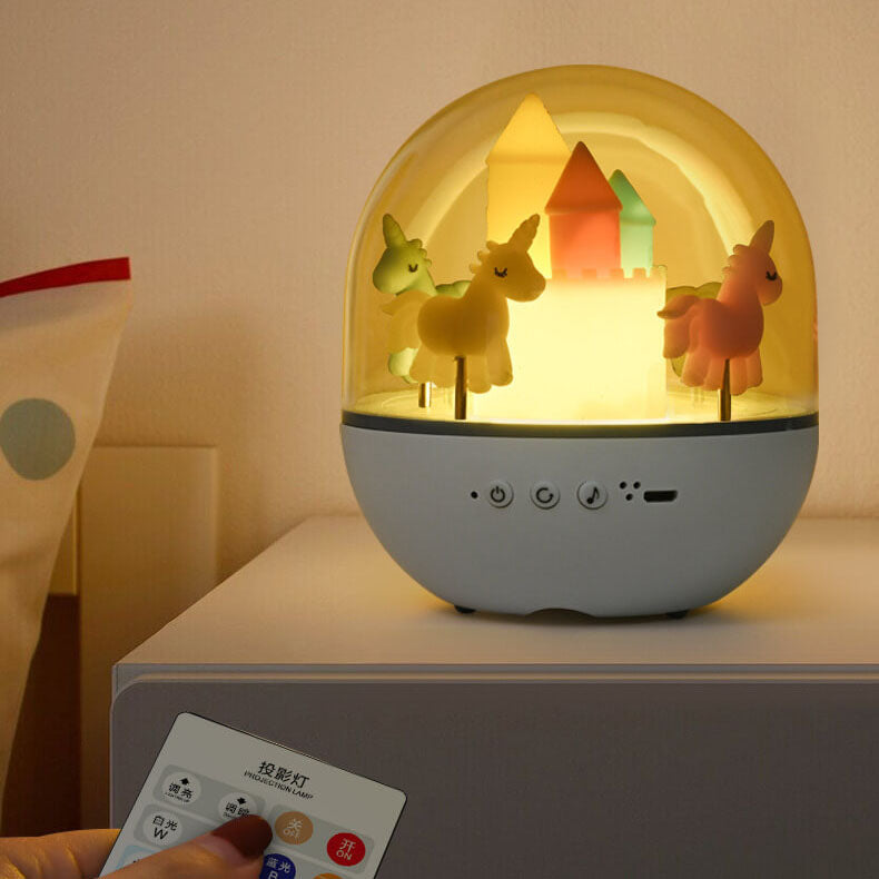 Carousel Octavo Bluetooth Kids Table Lamp