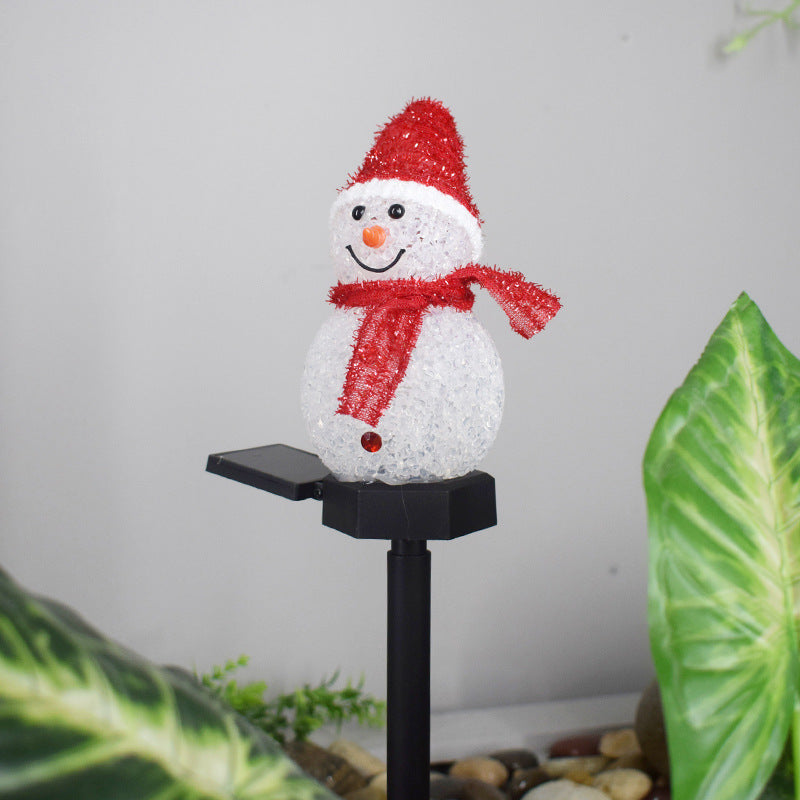 Christmas Plastic Rice Ball Floor Lamp