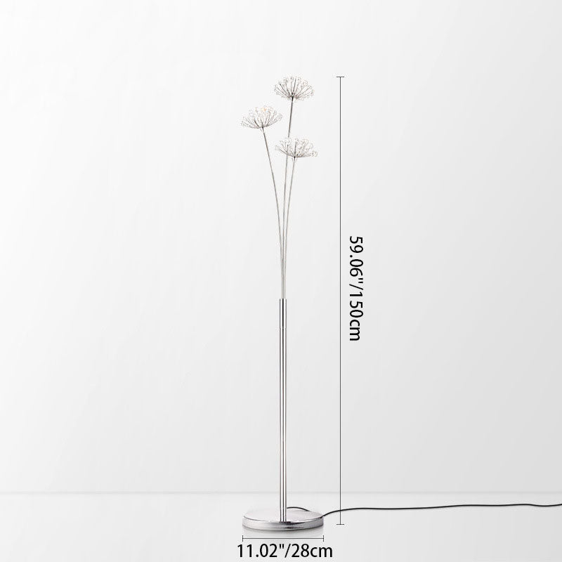 Dandelion Iron 3/5 Living Floor Lamp