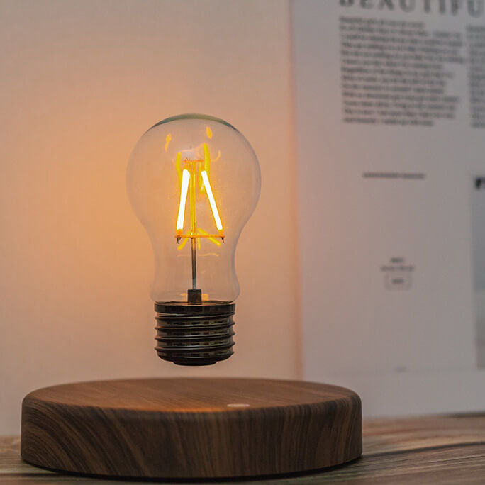 Levitation Walnut Decorative Table Lamp