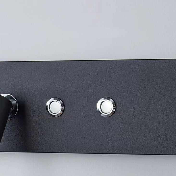 Rectangular Aluminum Iron Wall Lamp