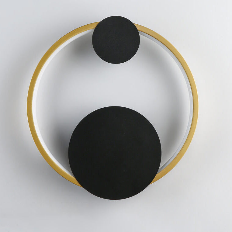 Oval Round Ring Wall Lamp