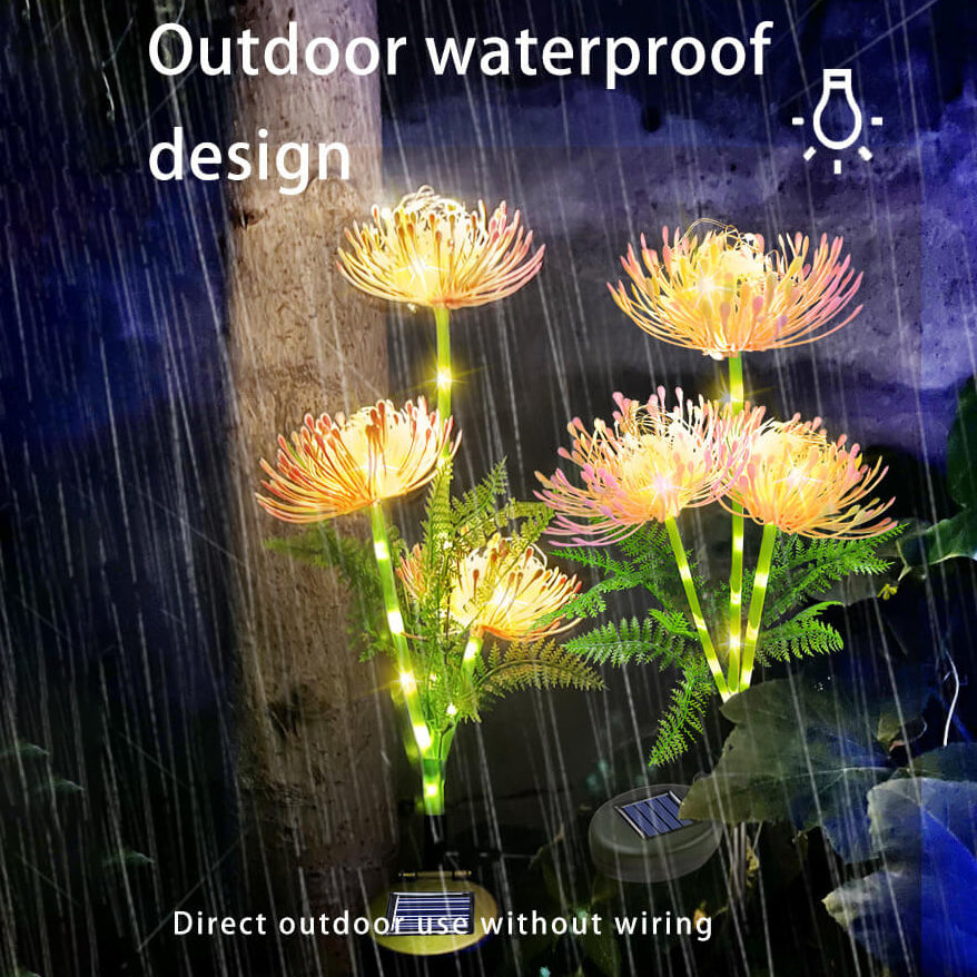 Imitation Sunflower Lawn Insert Outdoor Light