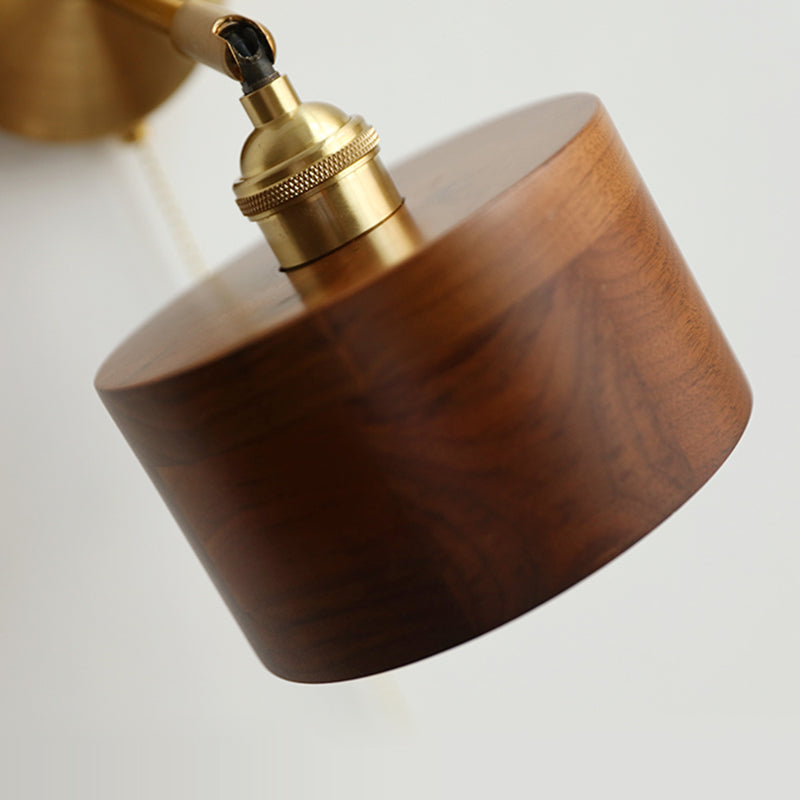 Round Cone Dome Copper Wall Lamp