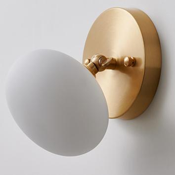 Glass Magic Bean Wall Lamp