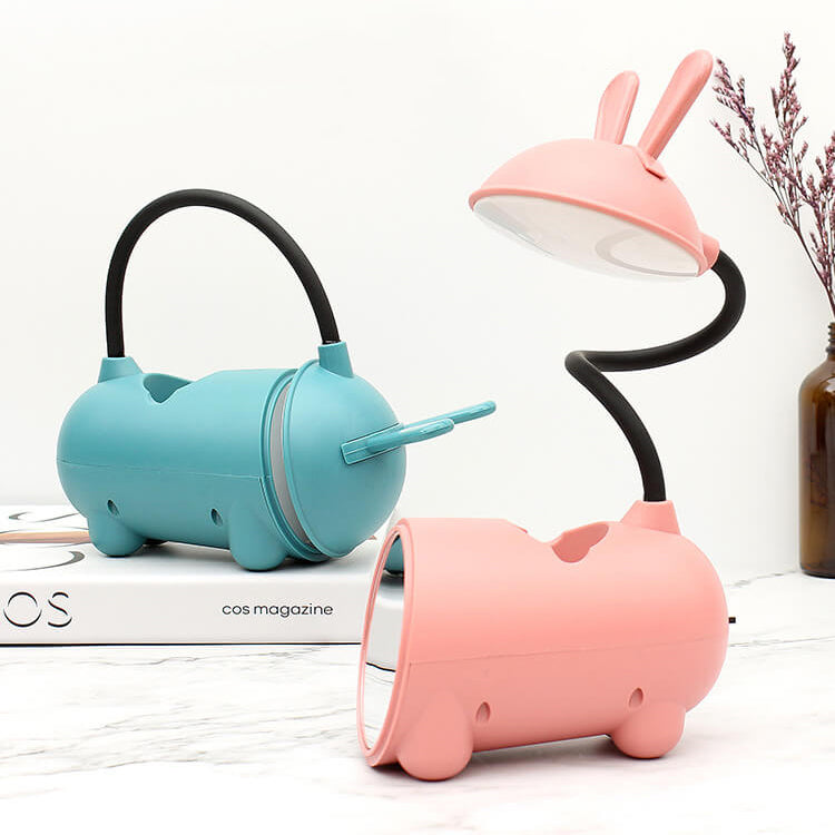Cartoon Rabbit Touch Pen Table Lamp