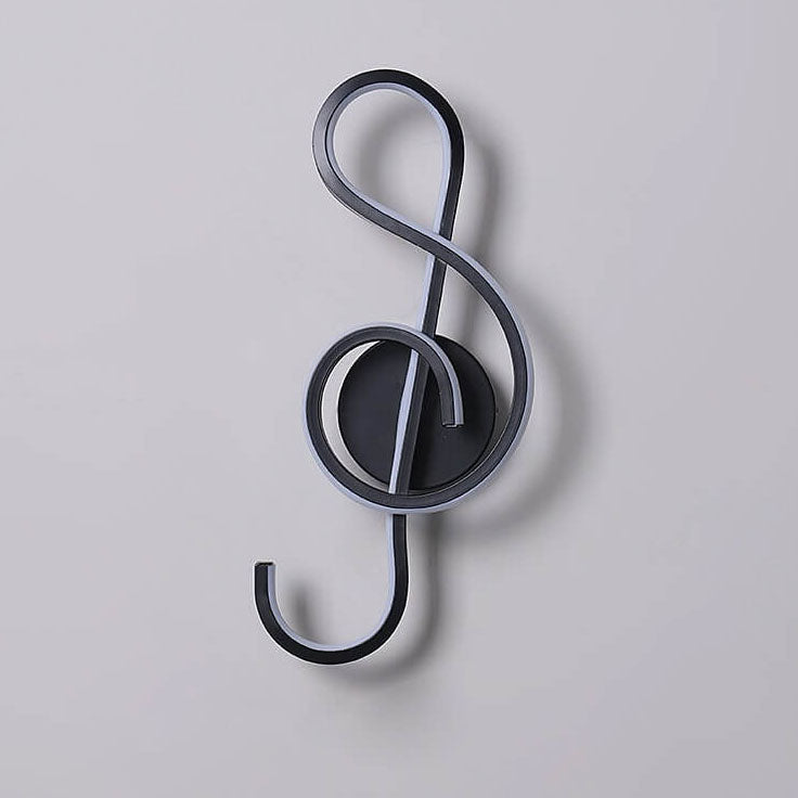 Music Note Soft Silicone Wall Lamp