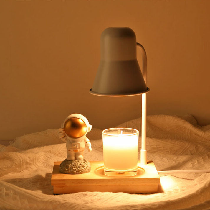Astronaut Aromatherapy Melting Wax 2-Light Table Lamp