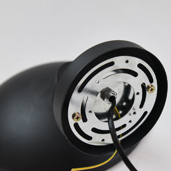 Round Iron Patio Outdoor Light