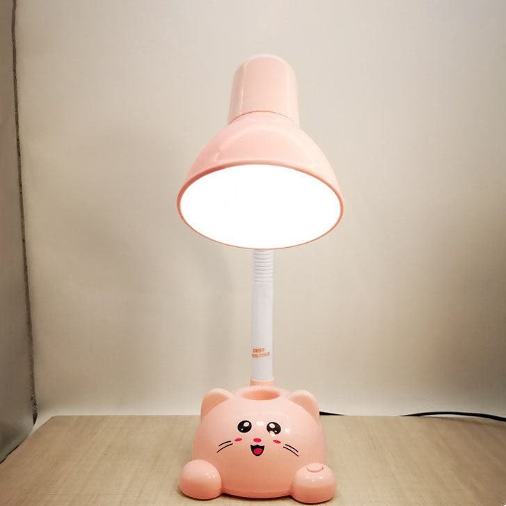 Cartoon Cat Student Eye Table Lamp