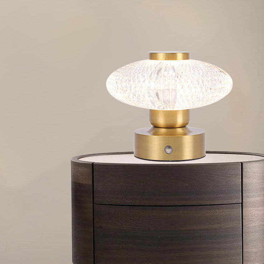 Mushroom Charging Acrylic Table Lamp