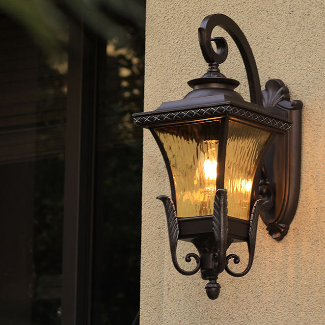 Aluminum Water-ripple Acrylic Patio Outdoor Light