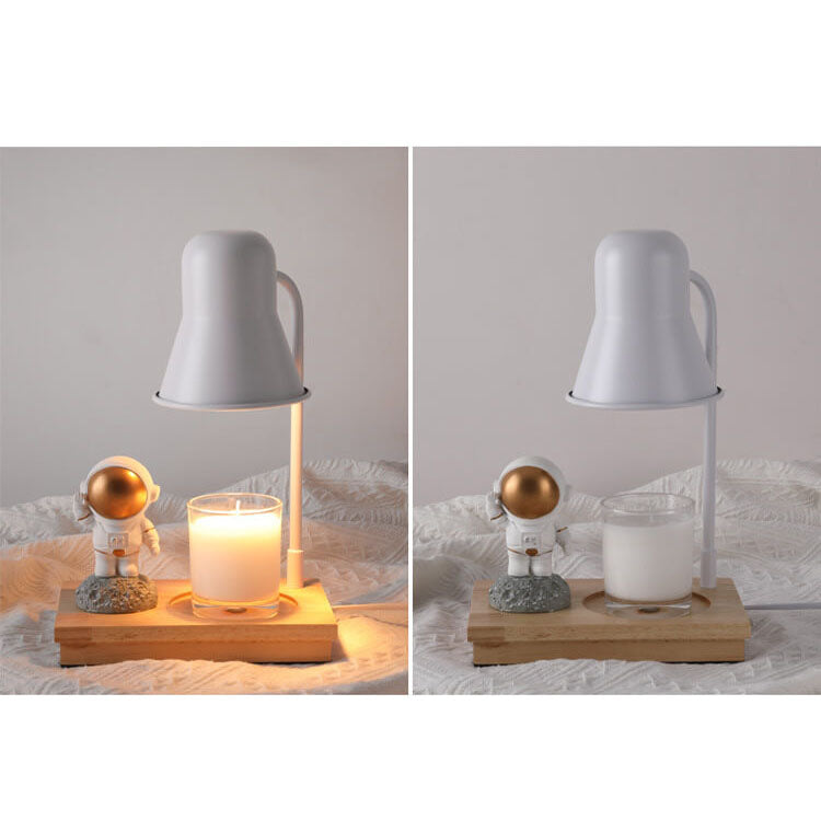Astronaut Aromatherapy Melting Wax 2-Light Table Lamp