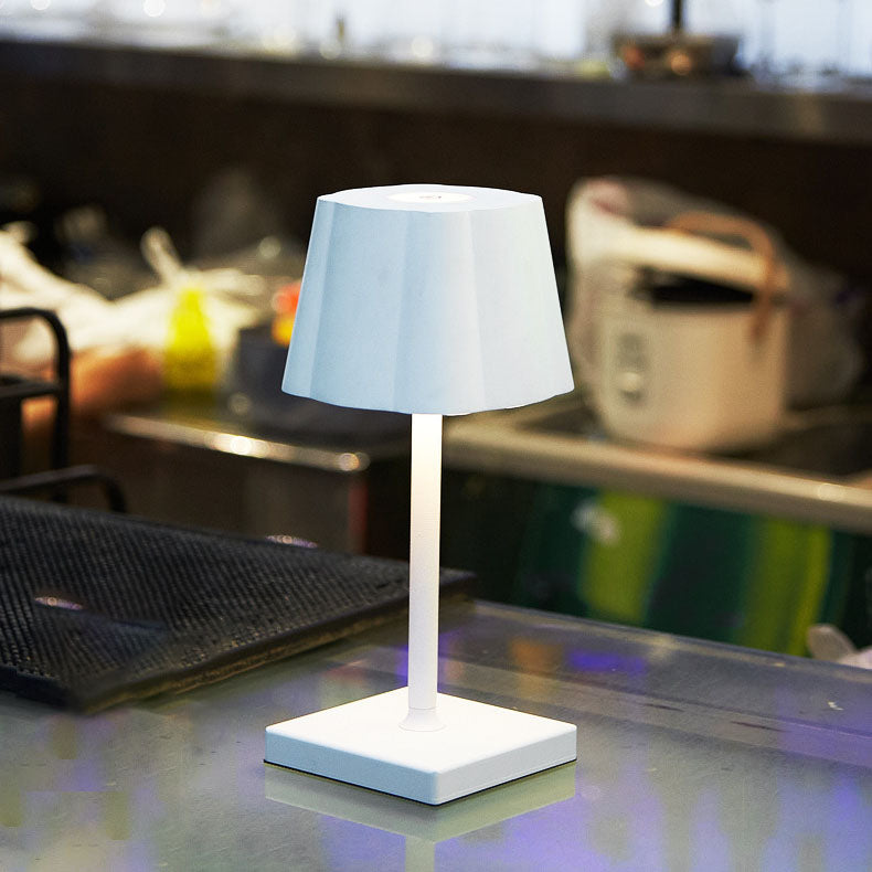 Metal Mushroom Bedroom Table Lamp